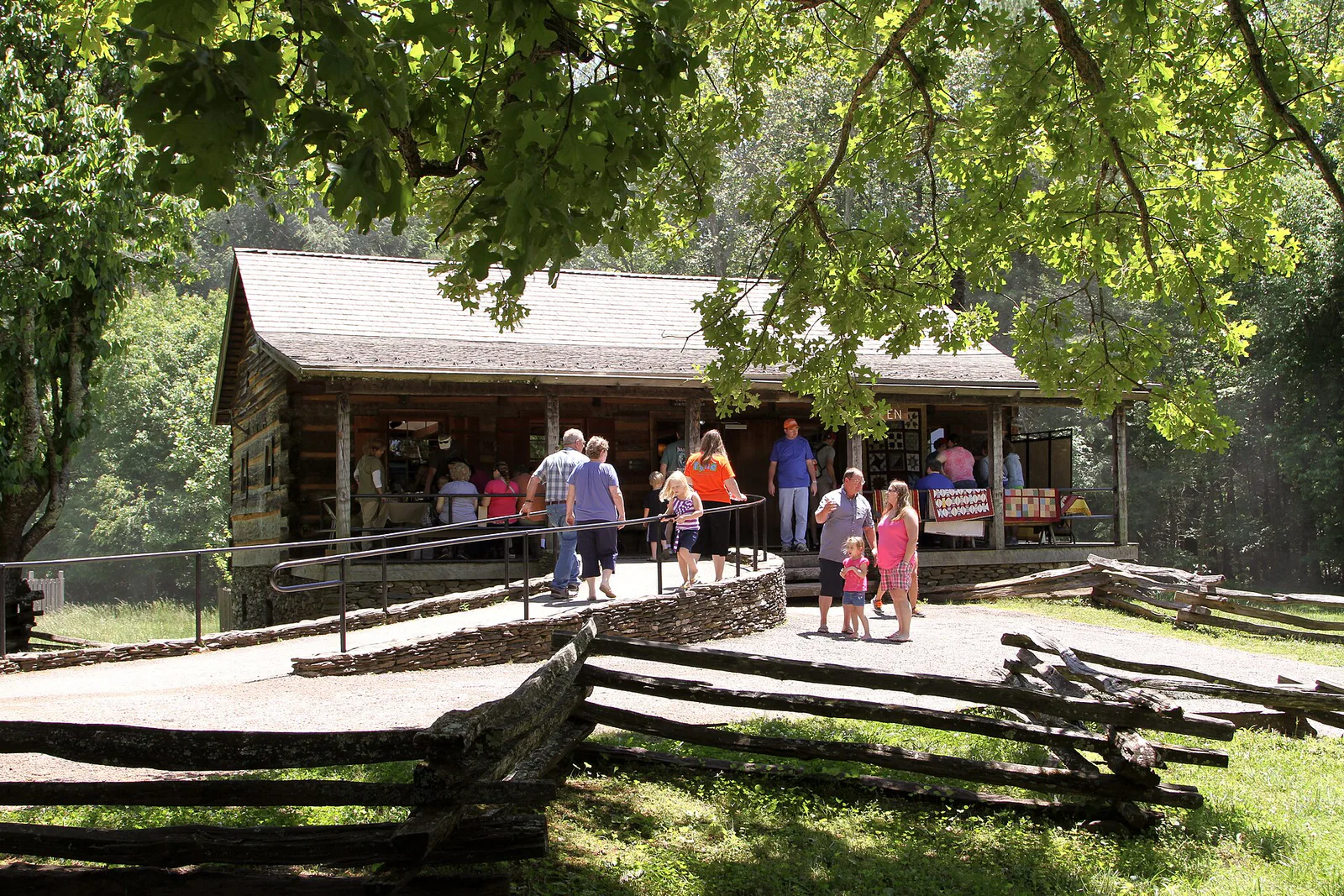 Cable Mill and Visitor Center in Cades Cove