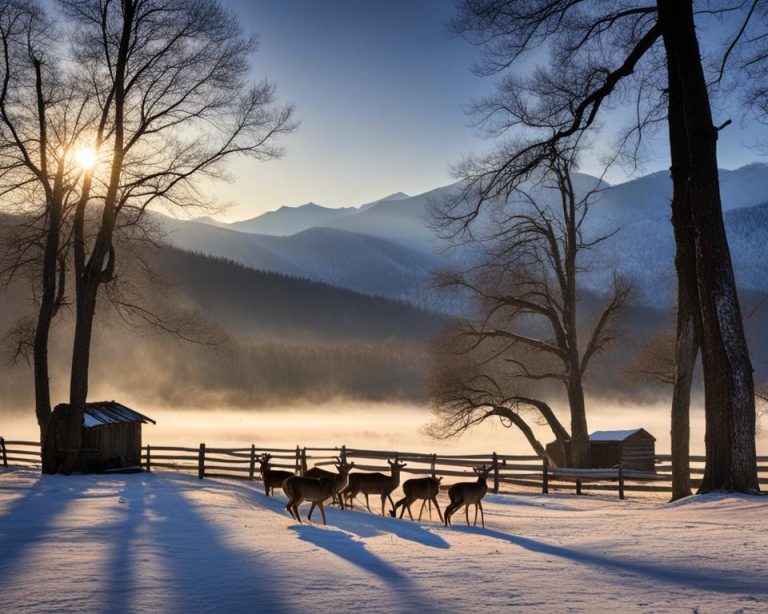Cades Cove in Winter