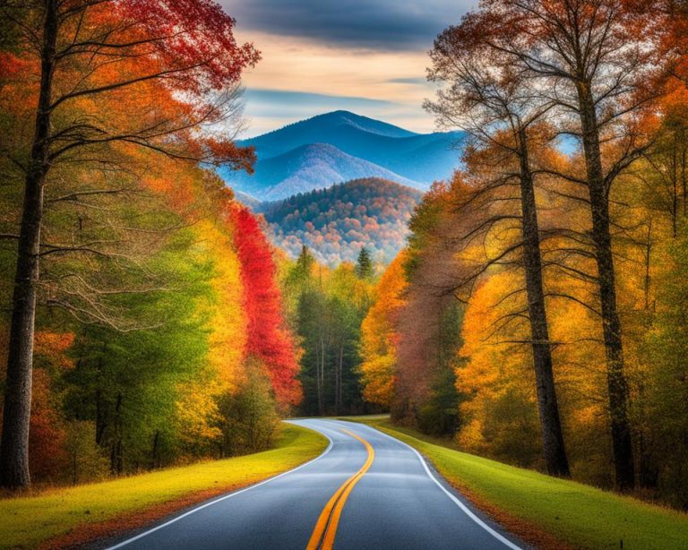 Cades Cove Fall Foliage